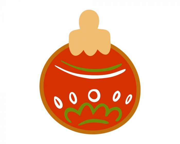 christmas gingerbread ornament