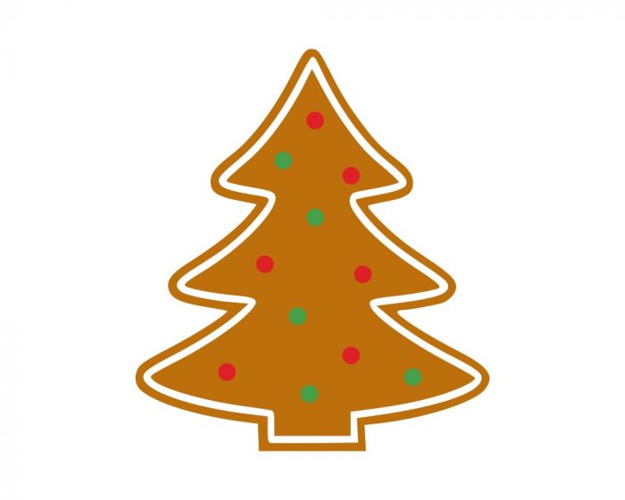 christmas gingerbread tree