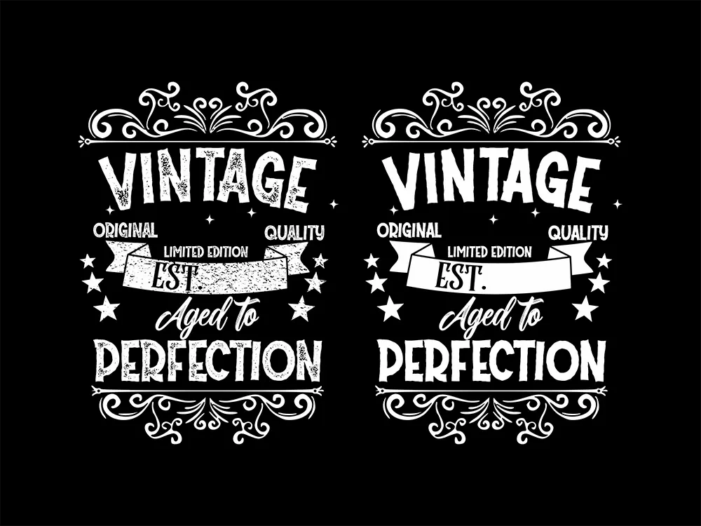 Birthday Vintage SVG design preview