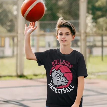 Bulldog Head graphic for sports fan sublimation