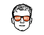 Cool Joe Who Dey SVG digital design mockup featuring a stylized portrait with sunglasses